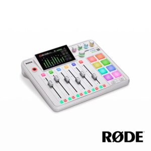 【RODE】Caster Pro II 混音工作台 白色│廣播/直播用錄音介面 公司貨