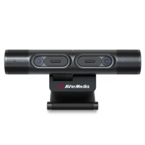 AVerMedia 圓剛雙鏡頭網路攝影機 PW313D 視訊鏡頭 1080P 附腳架