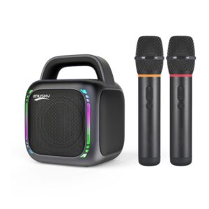 MS6K 便攜式RGB藍牙音箱 防水戶外K歌音響