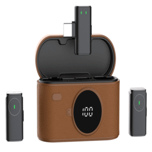 翻領麥克風 SX101 三合一無線麥克風，具備人工智慧與二級降噪的專業錄音麥克風